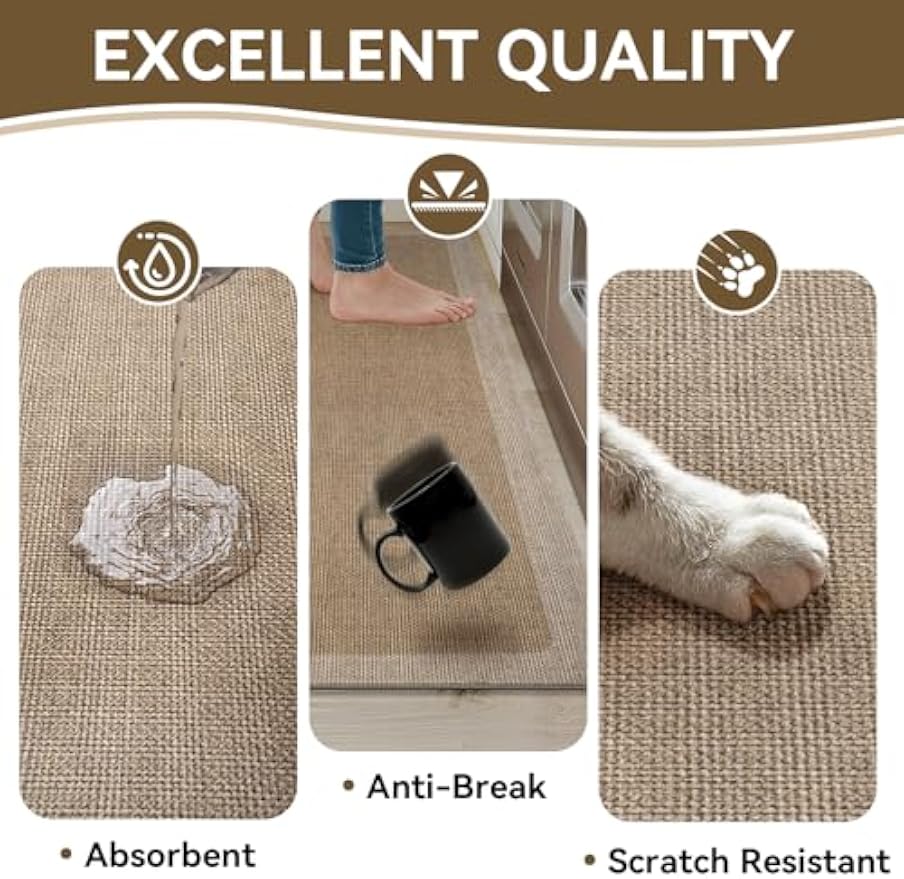 Washable Non‑Slip Kitchen Runner Rug
