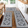 Washable Non‑Slip Kitchen Rug Set