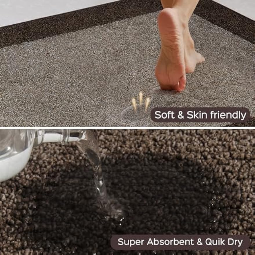 Washable Non‑Slip Kitchen Rug Set