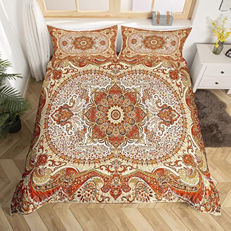 Bohemian Mandala Duvet Cover Set