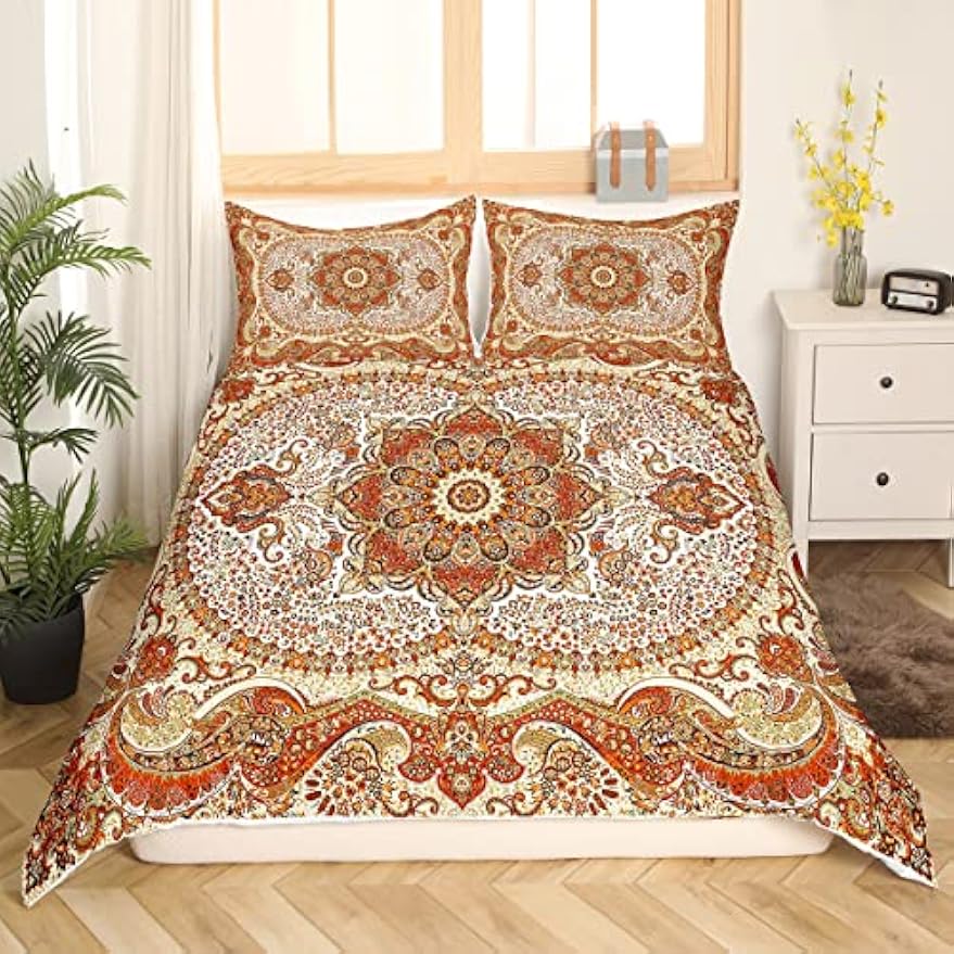 Bohemian Mandala Duvet Cover Set