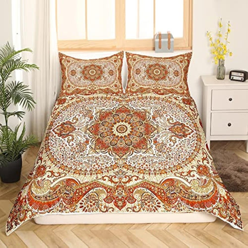 Bohemian Mandala Duvet Cover Set