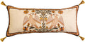 Vintage Floral Linen Pillow Cover