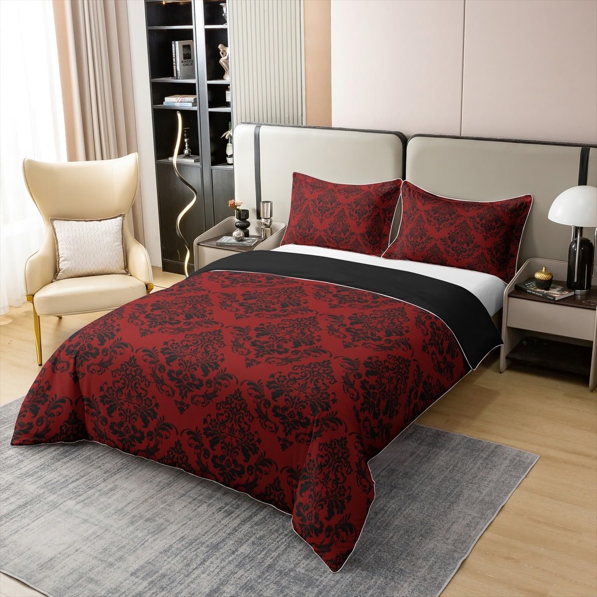 Vintage Paisley Cotton Bedding Set