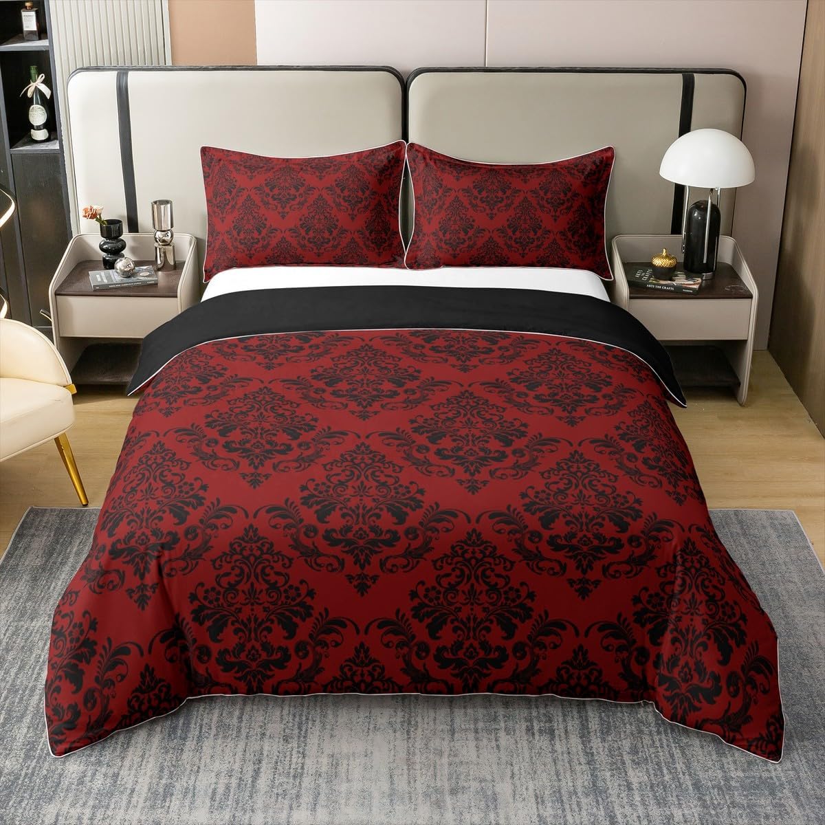 Vintage Paisley Cotton Bedding Set