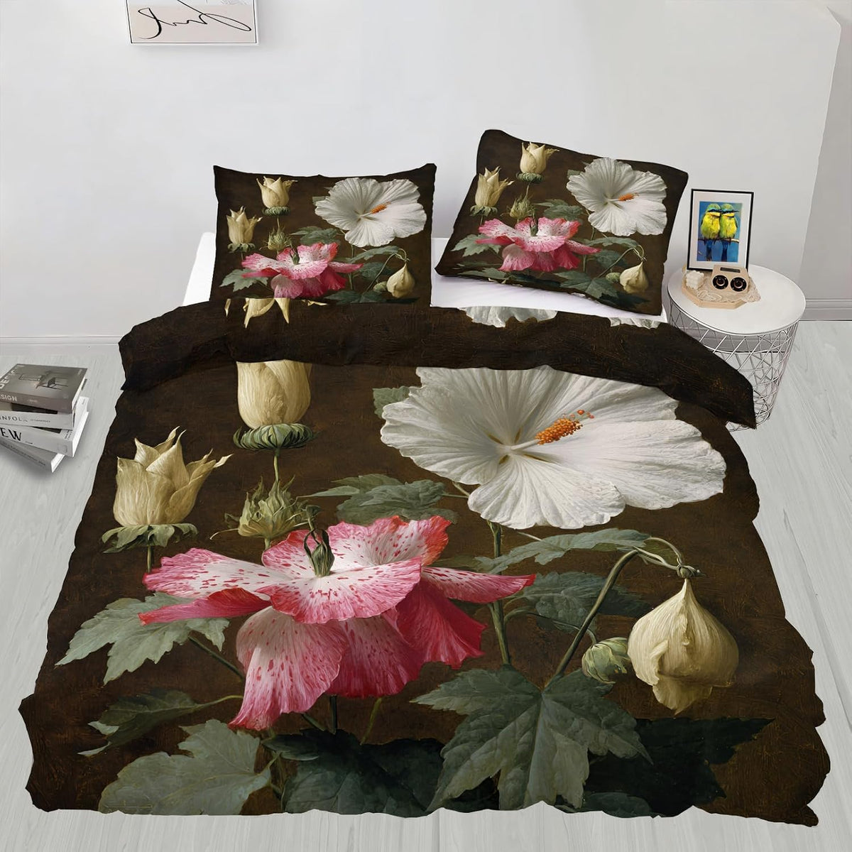 Vintage Floral Duvet Cover Set