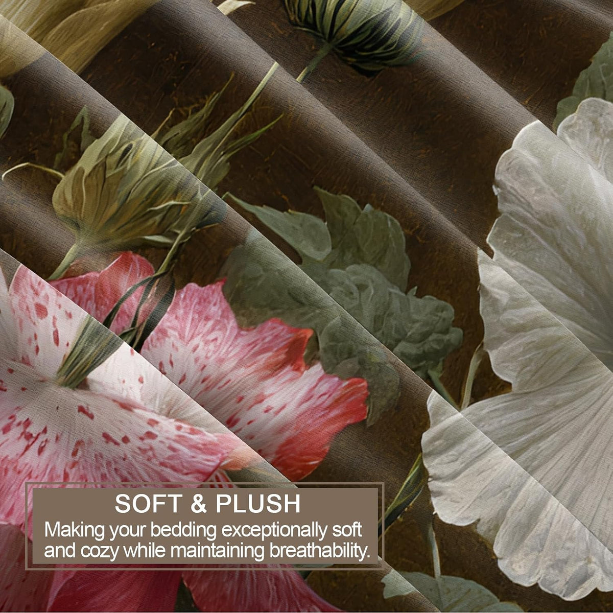 Vintage Floral Duvet Cover Set