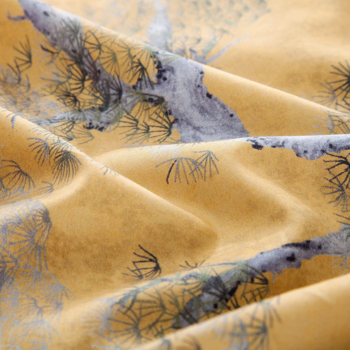 Chinoiserie Garden Print Cotton Bedding Set